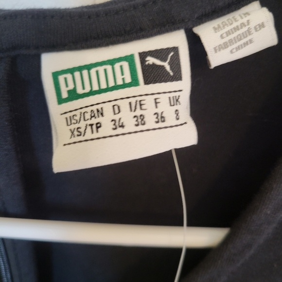 Puma T7 Black Velour Jumpsuit NWT - Picture 7 of 13